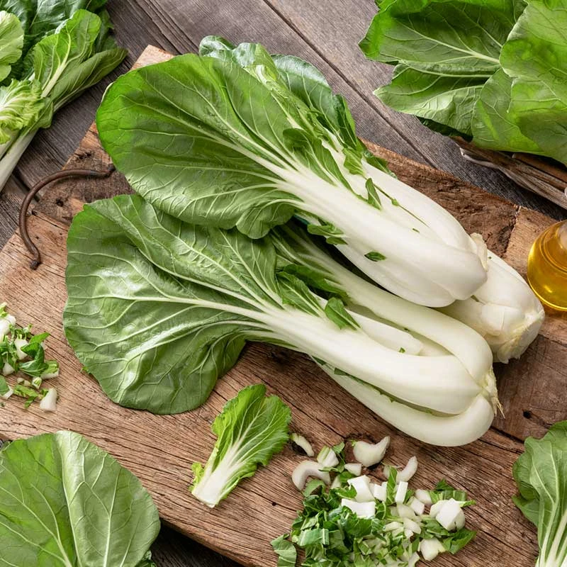 Chinese Cabbage Seeds - Pak Choy White Stem 1 Chinese Cabbage Seeds - Pak Choy White Stem
