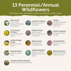 Deer Resistant Wildflower Seed Mix -Eden Brothers Shop deer resistant SMSPU112 st2 ed745db8 b7cb 4a94 bacd 015486ba76dc