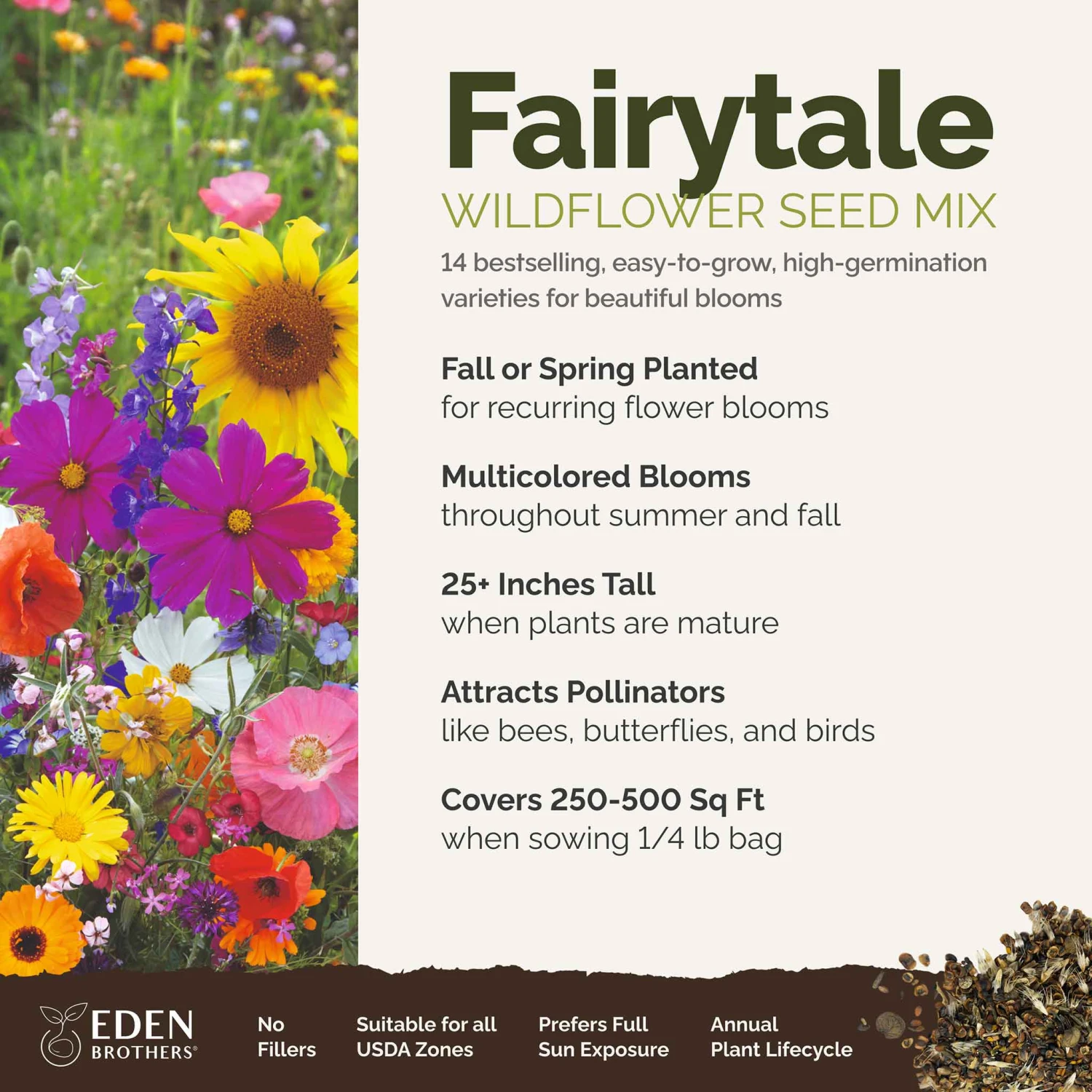 Fairytale Flower Seed Mix 3 Fairytale Flower Seed Mix - Image 3