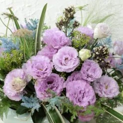 Voyage Lavender Lisianthus Seeds - Elegant Double Ruffled Blooms