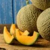 Top Mark Heirloom Cantaloupe Seeds - Hardy and Disease Resistant Muskmelon
