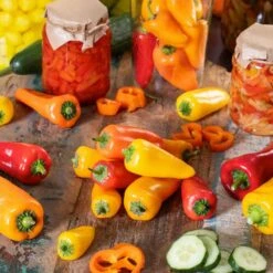 Santa Fe Grande Hot Pepper Seeds - Heirloom Guero Chili